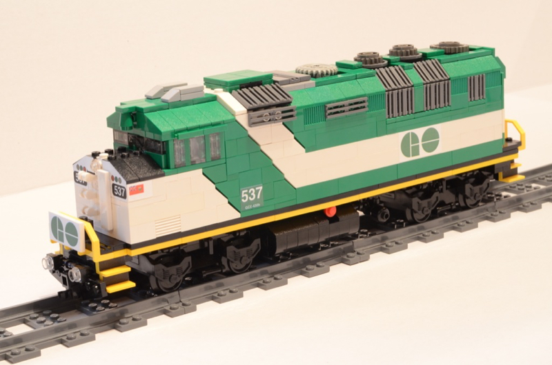 GO Train F59PH Locomotive (Kit 7756)