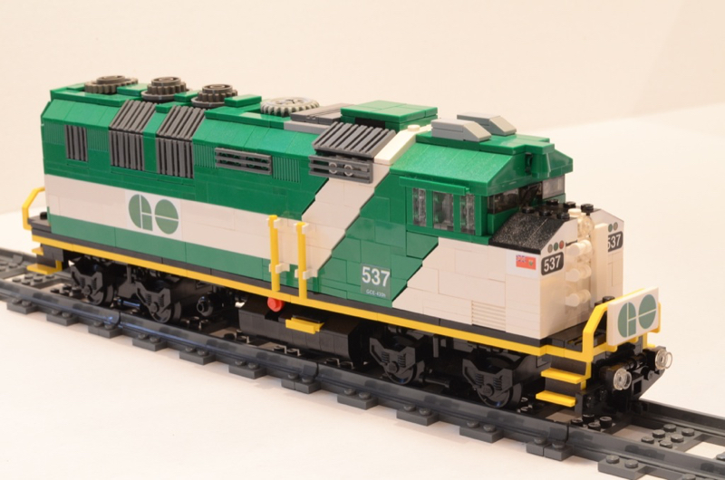 GO Train F59PH Locomotive (Kit 7756)