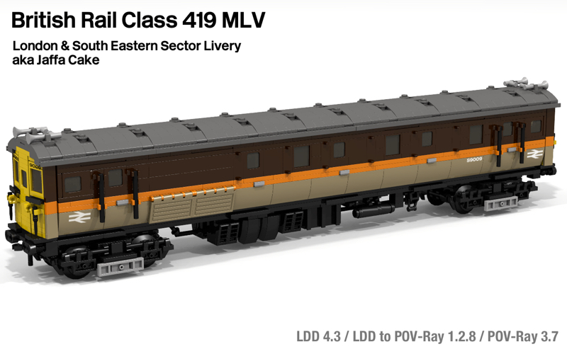 British Rail Class 419 MLV EMU (London SouthEast Sector livery)