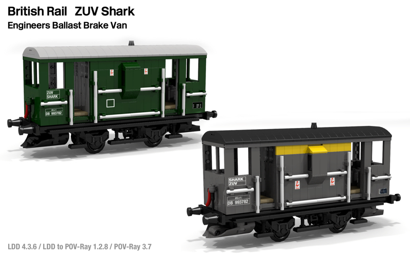 British Rail ZUV Shark Brake Van (Engineers)