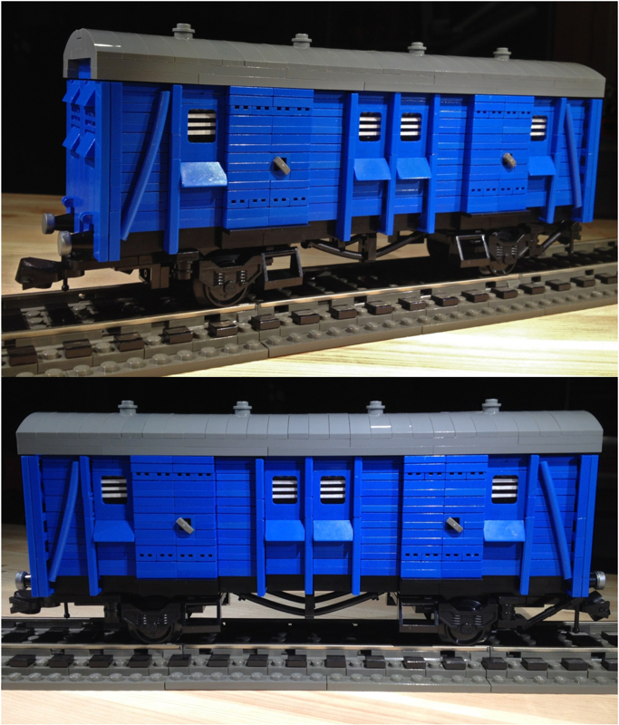 British Rail (SR) CCT Van Wagon (BR Blue)